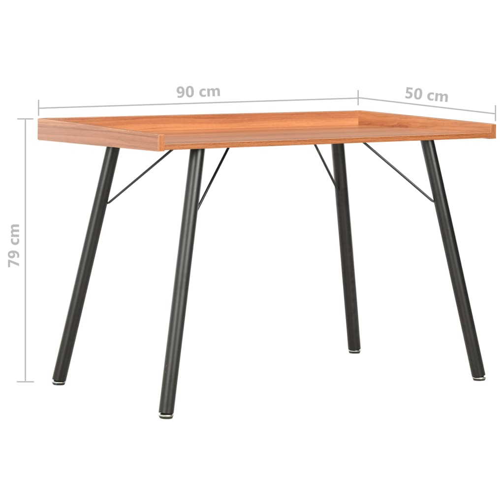 Desk Brown 90*50*79 cm