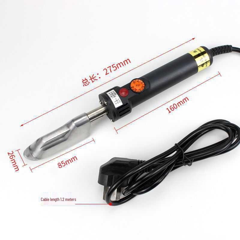 2025 Mini Temperature Control Iron for Leather: Clothes, Bags, Shoes, Wrinkle Removal, Picture Mounting, and Small Soldering