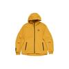 Puma Logo Print Hooded Long Sleeve Jacket Unisex Outerwear Yellow 625208-50