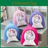 Backpack Kids Eva Material With Unicorn Cartoon Print High Capacity For Daily
