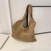 Полые вязаные крючком сумки ручной работы Пляжные легкие Студенческие на плечо Повседневные сумки-тоут Женские Покупательские плетеные сумки Для женщин Девушек CLE