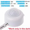 5V 12V 24V Knob Touch Adjustable PIR Infrared Motion Sensor USB DC Plug Swtch Dimming Switch for LED Light Strip Night Lamp