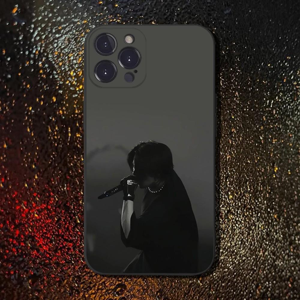 Чехол для телефона Suga Min Yoon-gi для iPhone 16,15,14,13,12,11 Plus,Pro Max,XS,X,XR,SE,Mini,8,7, Мягкий силиконовый черный чехол