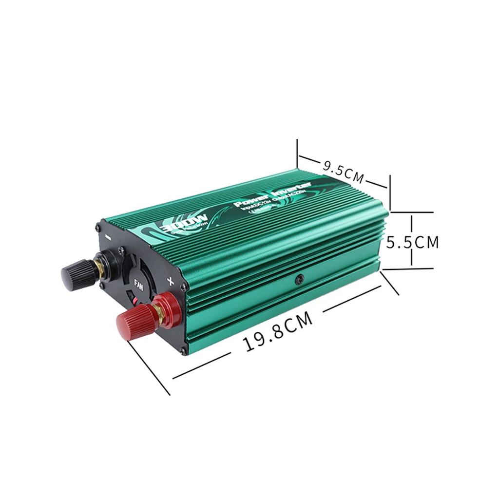 Преобразователь напряжения DC12V в AC220V с модифицированной синусоидой, инвертор, трансформатор, преобразователь мощности, солнечный адаптер, универсальный автомобильный инвертор 3000 Вт