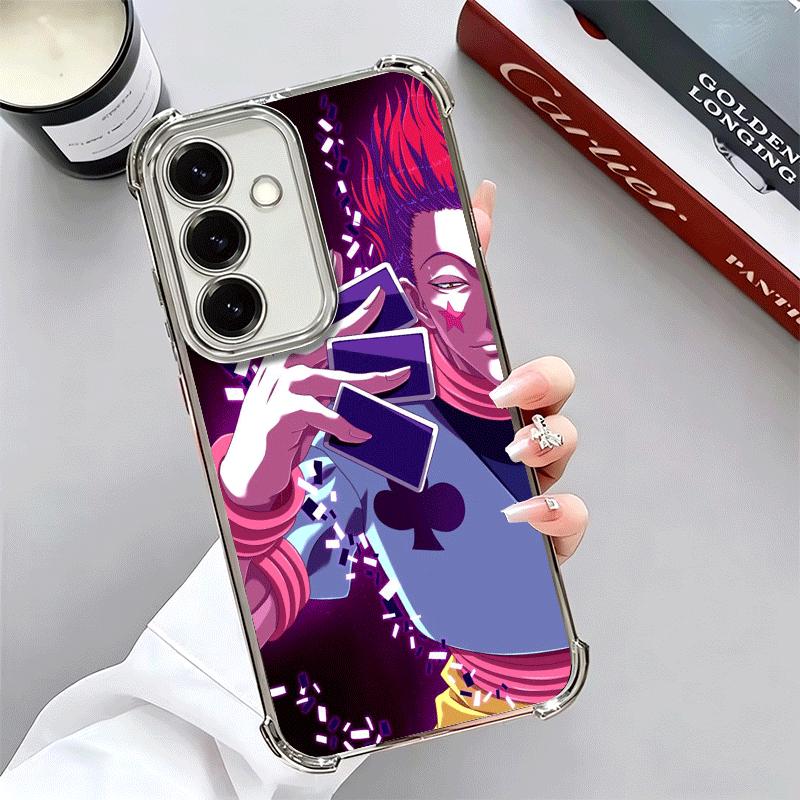Чехол для телефона Hunter X-Hunters Hisoka Мягкий для Samsung A17 A27 A07 A37 A57 A16 A56 A15 A55 A14 A54 A13 A53 A26 A36 A25 A35 A24 A34