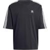Adidas Adicolor Oversized Tee Black Men Streetwear IZ1832