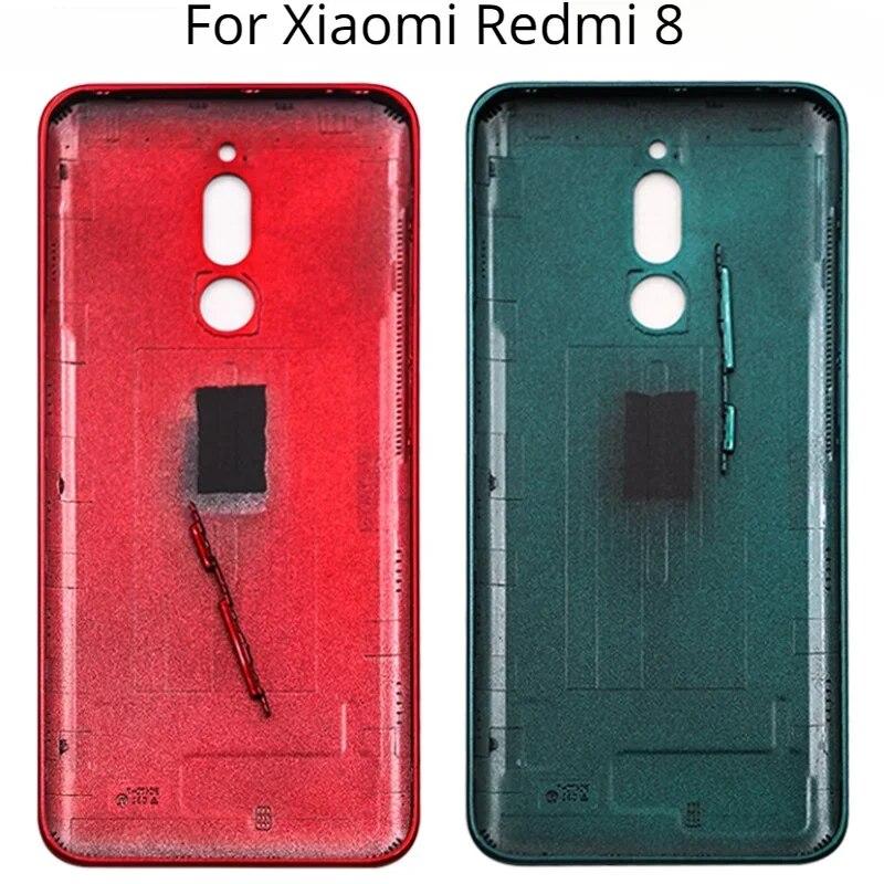 Для Xiaomi Redmi 8 пластиковая панель задняя крышка аккумулятора для Xiaomi Redmi8 задняя дверь корпус задняя крышка без замены NFC