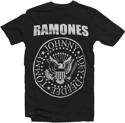 Ramones Band Logo Seal T-shirt