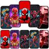 Для iPhone 16 15 Xiaomi Redmi Note 13 12 11 Pro Max X 9 14 Plus XR Samsung Galaxy A15 S24 S23 Huawei OPPO Spider Marvel Man SpiderMan Phone Case