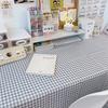Скатерть в шахматном порядке, универсальная пыленепроницаемая, устойчивая к пятнам скатерть для дома, кафе, ресторанов