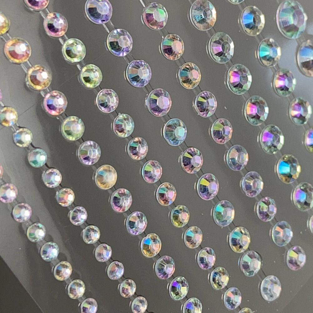 Наклейки-тату, клейкая наклейка для лица, украшение для волос, стразы, длинная полоса со стразами, наклейка