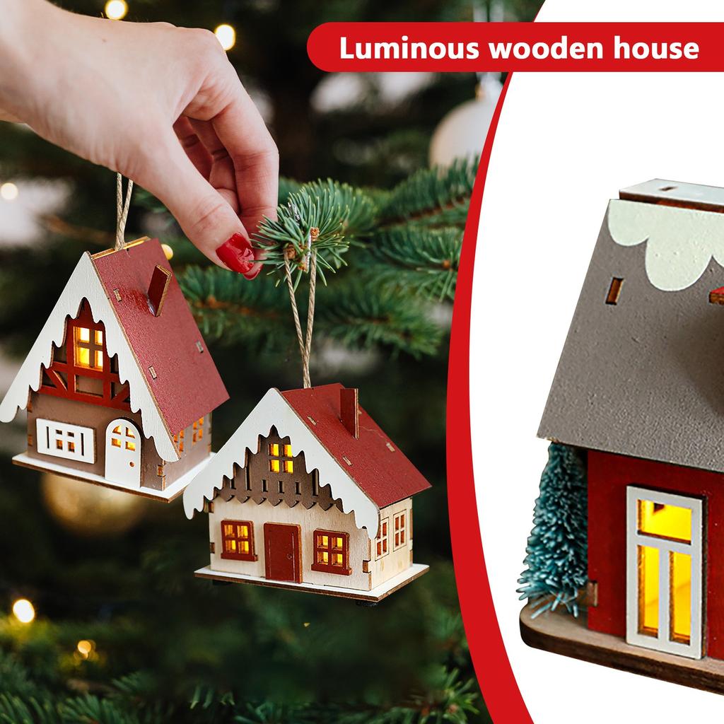 Рождество, Деревянный набор для творчества, Игрушки-головоломки, Для детей и взрослых, Праздничные украшения