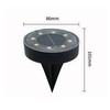 Waterproof LED Solar Floor Lamp LED Waterproof Underground Lamps  Courtyard Decoration