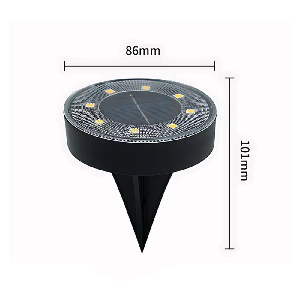 Waterproof LED Solar Floor Lamp LED Waterproof Underground Lamps Courtyard Decoration