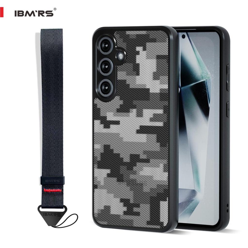 Чехол Samsung Galaxy S24 FE Camo с ремешком