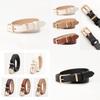 Fashion Ladies Belt With Alloy Buckle For Casual Jeans And Summer Wear