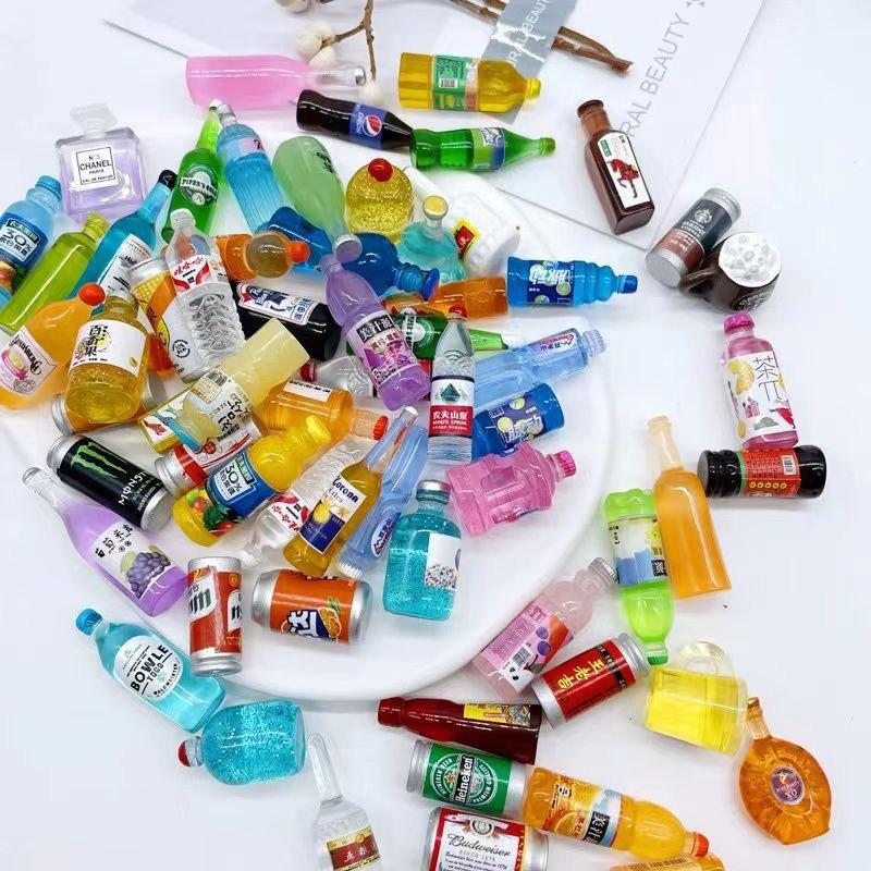 Mini Independent Packaging Blind Bag Style Random Kawaii Blind Box Surprise Cartoon Bottle Food Blind Bag Birthday Party Favors