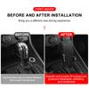 CRY1 1Pcs PU Leather Non-slip Wear-resistant Car Shift Handle Stickers For Mercedes Benz C400 C450 C160 C180 C200 C220 C250 C300 C350