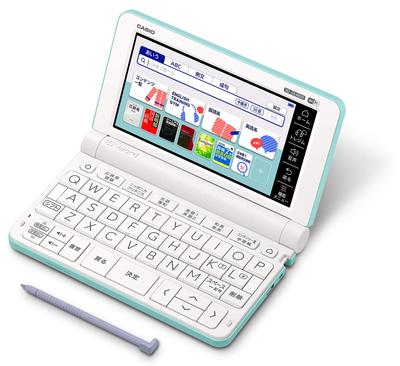 Casio Компьютерный электронный словарь школьник XD-SX4800GN EX-word XD-SX4800 (220 содержимого/Высокая модель/Зеленый)