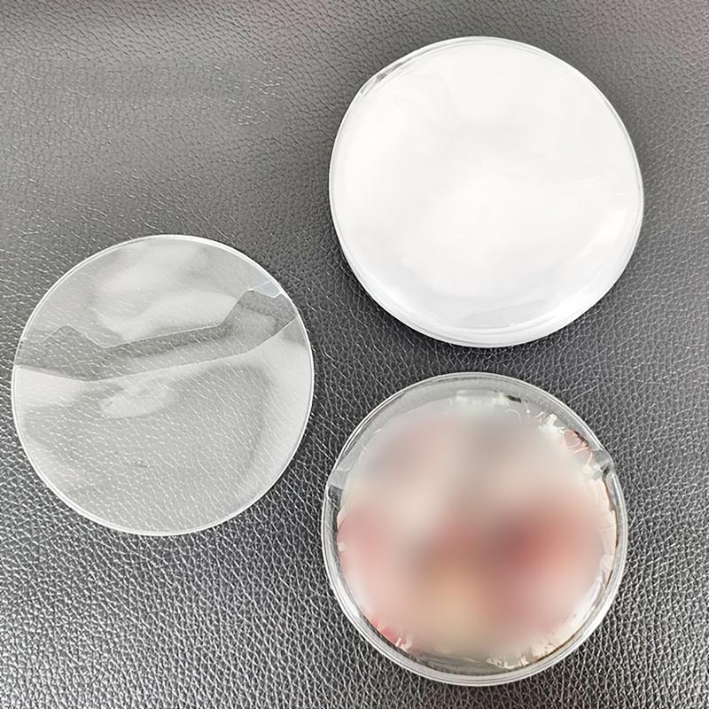 10 шт., чехол для хранения значков, украшение для значков, круглый чехол для коллекционных игрушек, защитный чехол для значков, аниме, 2 размера