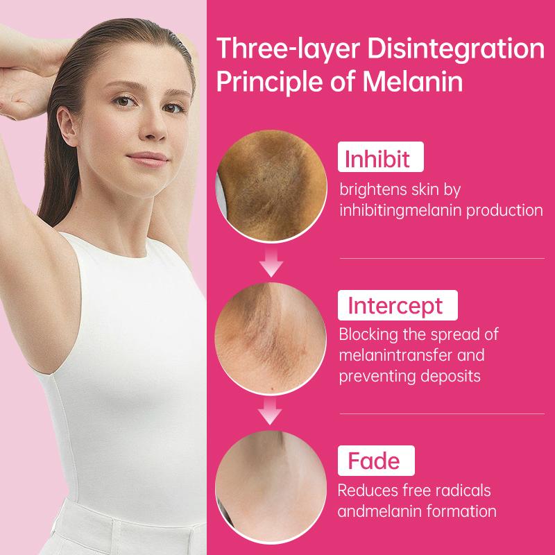 Японская Сакура Подтяжка Подмышек Крем Колено Ягодицы Темная Кожа Отбеливание Улучшение Меланина Пигментация Тусклый Увлажнение Осветление