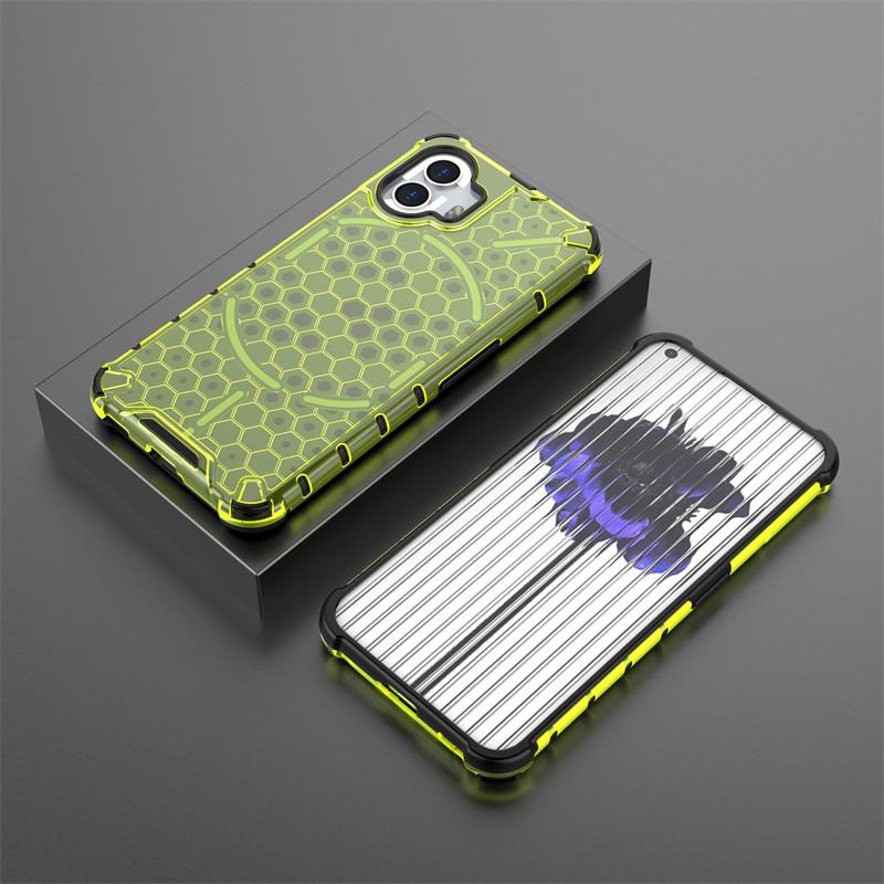 Для Funda Nothing Phone 2 Чехол Nothing Phone 1 2 Чехол Ударопрочный TPU Armor Hard PC Защитный чехол для телефона Nothing Phone 2