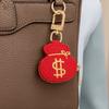 Coin Bag PU Leather Pendant Cute Money Bag Keychain Creative Panda Keychain  Mini Storage Bag