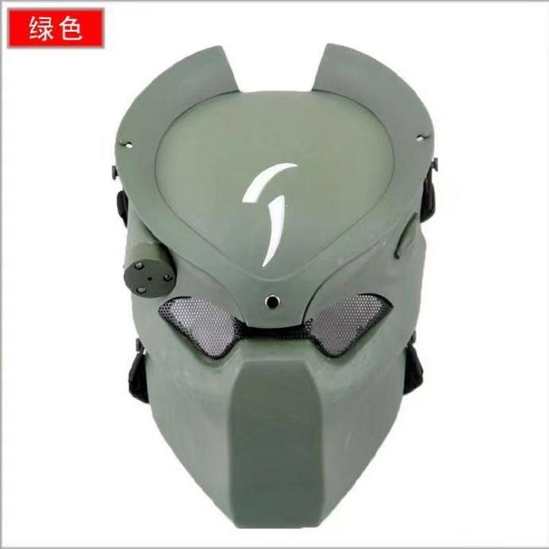 Alien vs. Predator Mask cosplay Hermit CS Protective face shield outdoor mask with infrared light