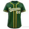 Mens Custom Printed Baseball Jersey Sportswear Loose Fit V-Neck Short Sleeve Athletic Top
