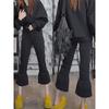 Spring Hot-Selling Cropped Flared Jeans 2026 New Style, Slimming High-Waisted Versatile Pants for Petite Figures