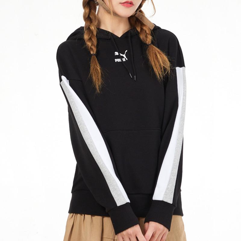 Puma Толстовка с капюшоном American Sweatshirt Женская толстовка черная 534164-01