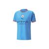 Manchester City Year of the Rabbit Collection Logo Print Short Sleeve T-Shirt Men Tops Blue 765709-01