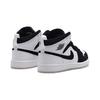 Детские кроссовки Air Jordan 1 Mid SE PS Diamond Белый Многоцветный Черный DN4323-100