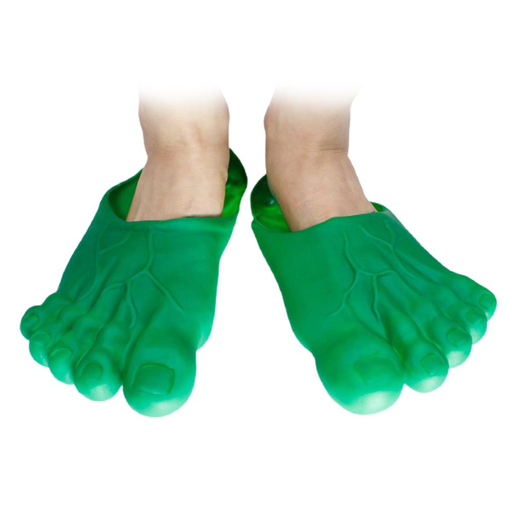 Тапочки с имитацией большого пальца ноги, забавные тапочки с пятью пальцами, обувь для вечеринок на Хэллоуин и