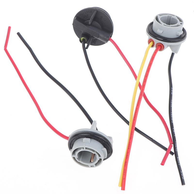 2 шт. 1156 1157 патрон для лампы Bay15D патрон лампы P21/5 Вт адаптер базовый разъем