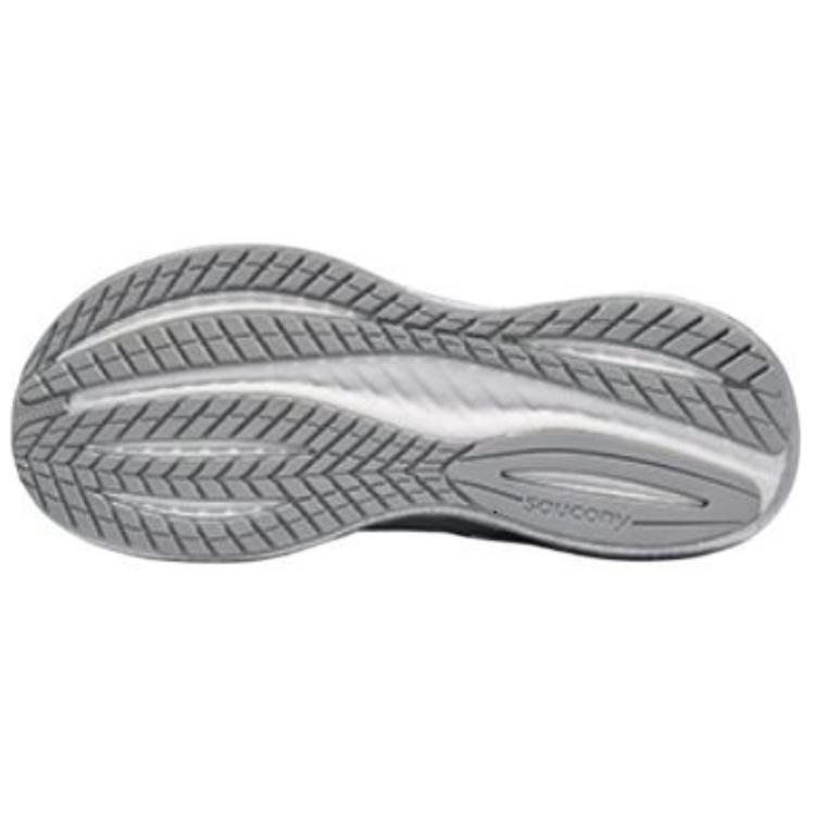 SAUCONY Triumph 22 Удобные Голографические Серебристые Нескользящие Прочные Дышащие Низкие Повседневные Кроссовки для Бега Унисекс серые S20964-603