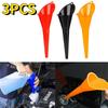 Car Long Stem Funnel Gasoline Oil Fuel Filling Tools Anti-splash Plastic Oil Funnel Motorcycle Refueling Tools Auto Accessories