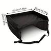 Car Seat Tray For Kid Foldable Multiple Pockets Waterproof Car Holder Table Portable Large Capacity Table For Dining Drawing Car