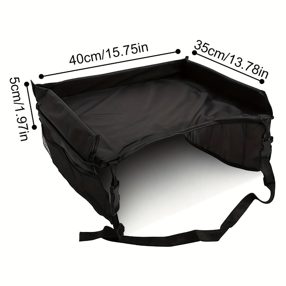 Car Seat Tray For Kid Foldable Multiple Pockets Waterproof Car Holder Table Portable Large Capacity Table For Dining Drawing Car