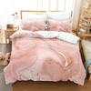 3D Cool Personality Pattern Duvet Cover Set Queen Size Double Bed Modern Marble Stripe Pattern Bedding Set For Kids Adults 3 Pcs