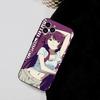 Чехол для телефона Hitagi Senjougahara силиконовый мягкий для IPhone 16 15 14 13 12 11 Plus Pro Max Plus