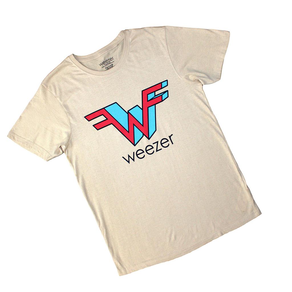 Weezer Unisex Adult Logo T-Shirt