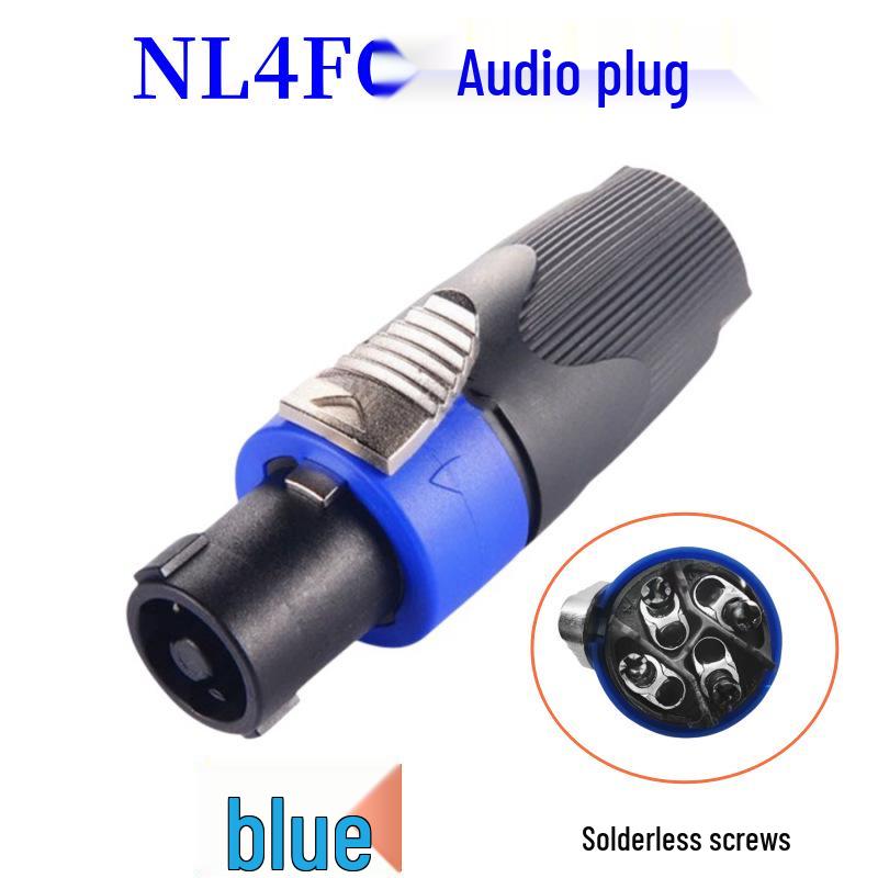 NL4FX 4-контактный Speakon female разъем для мощных сценических акустических систем