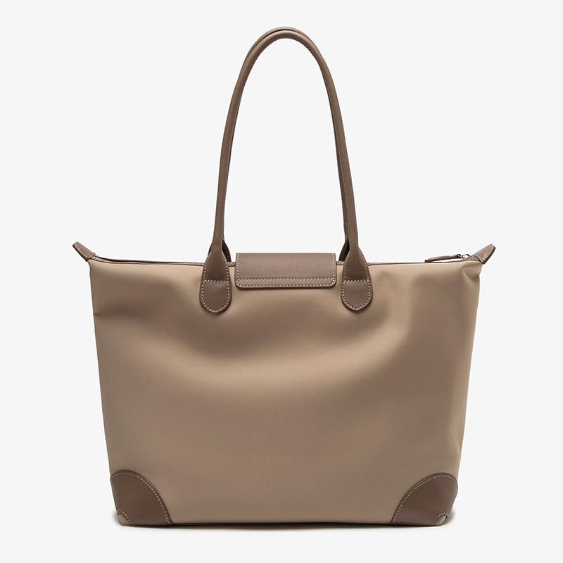 Женская большая холщовая сумка-тоут на осень/зиму 2024 года - сумка на одно плечо для поездок и путешествий