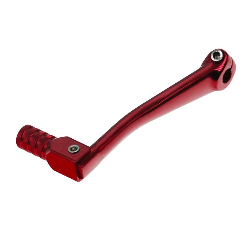 LMoDri Алюминиевый складной рычаг переключения передач с ЧПУ, высококачественный рычаг переключения передач, подходит для двигателей 100cc-250cc, грязь на яме