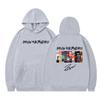 2025 RauwAlejandro Album Cover Print Hoodie Men Women Clothing Fashion Long Sleeve Sweatshirts Oversized Fleece Loose Pullover