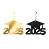 Graduation Decorations Vibrant Color Easy To Hang Multipurpose Graduation Hanging Swirl Congrats Grad Pendants
