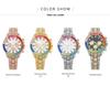 New Fashion Diamond-Studded Ladies' Watch with Calendar
