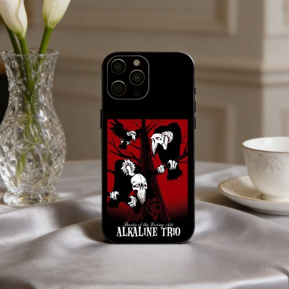 Панк A-Alkaline T-Trio Band Чехол для телефона Силиконовый Мягкий Для IPhone 17pro 16 15 14 13 12 11 X XR Plus Pro Max Plus