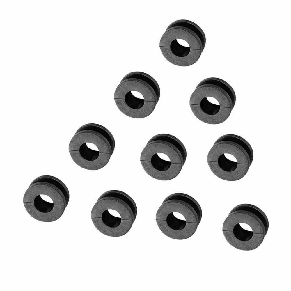 10Pcs Kit M6 Size Motorcycle M6 Rubber Grommets for Honda/Suzuki/Yamaha Windshield Cowling
